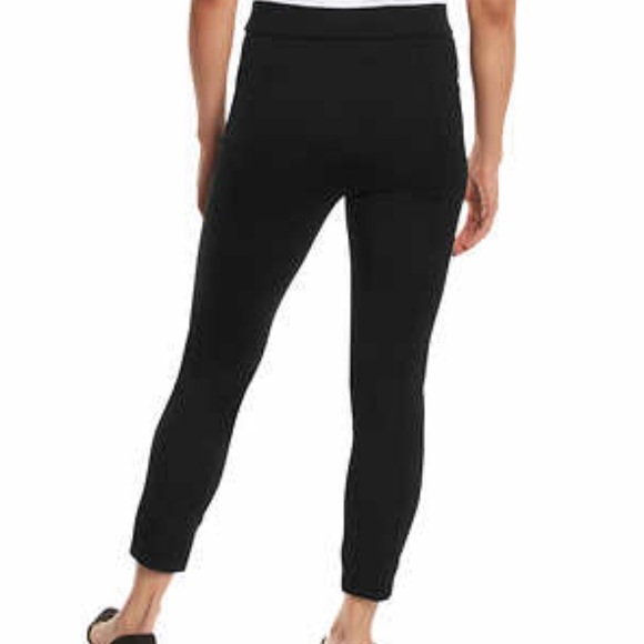 Ladies’ Plus Pull-On PONTE Pant—WINE - Picture 10 of 12